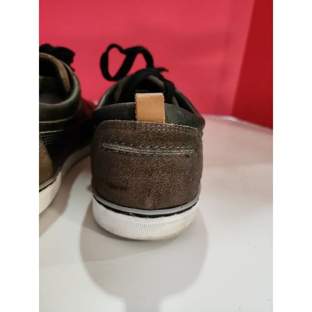 Bull Boxer Men's Size 10 Brown Leather Shoes